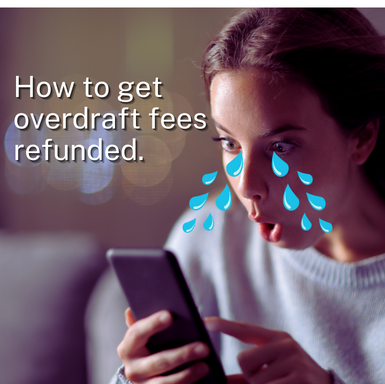 How to get a courtesy refund for overdraft fees