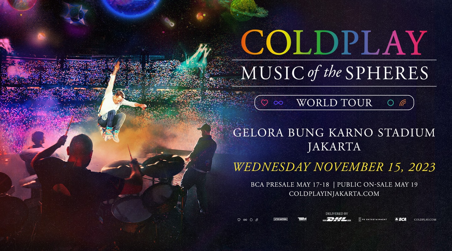 Jual Tiket Konser Coldplay di Jakarta