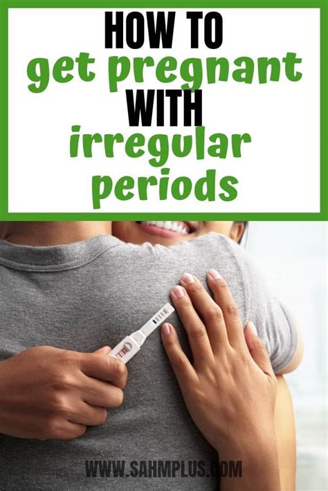 how to get pregnant fast with irregular periods and pcos