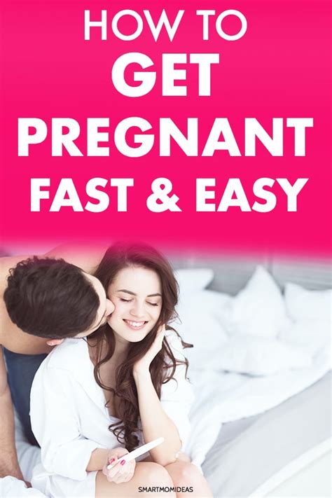 how to get pregnant quicker