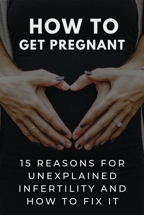 how to get pregnant unexplained infertility