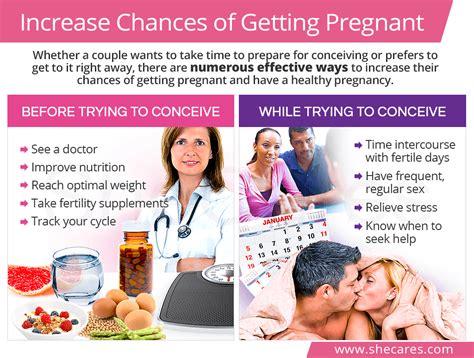how to give yourself the best chance of getting pregnant